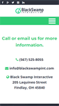 Mobile Screenshot of blackswampint.com